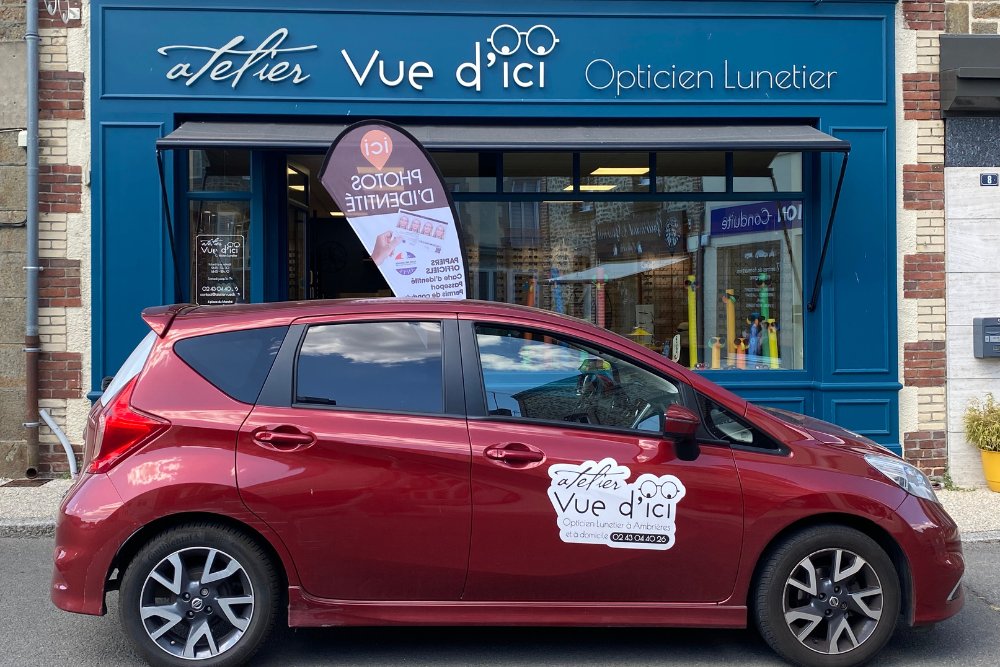 voiture d'option à domicile près d'ambrières